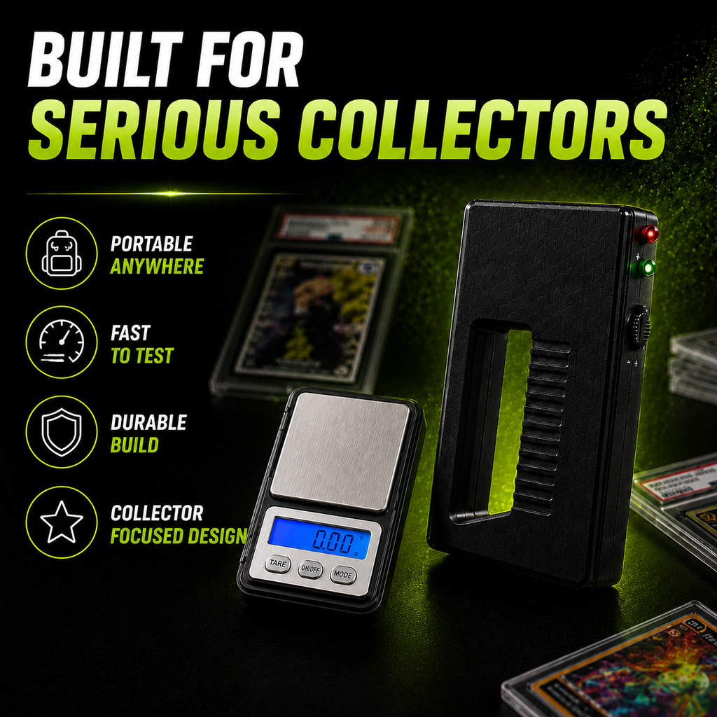 HitGauge™ Collector's Bundle – Scanner + Precision Scale Kit